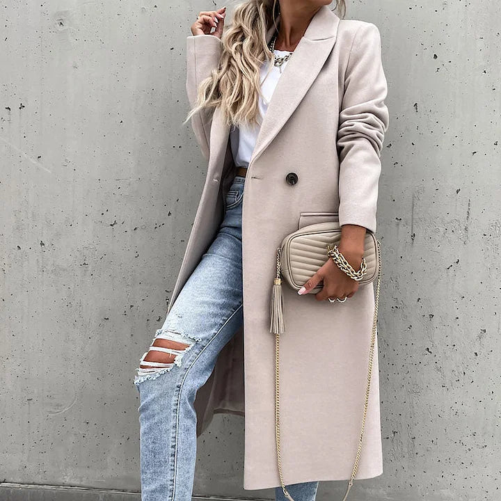 Jasmine™ | Classic Lapel Coat