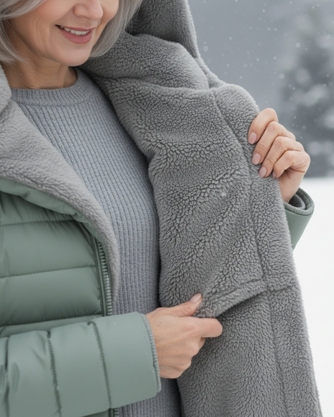 Emily™ | Fleece Lined Puffer Jacket