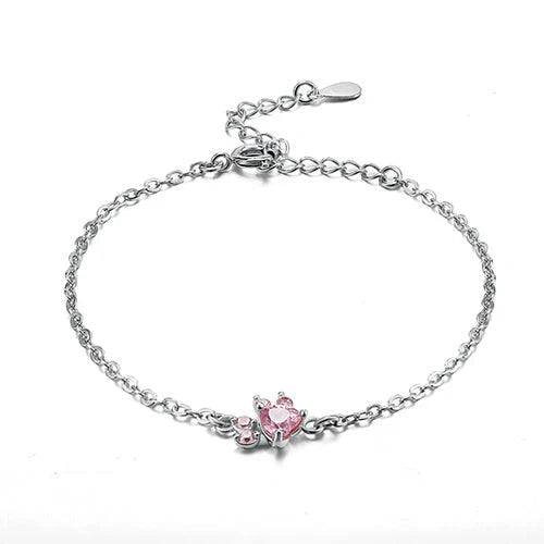 Arbour – 4-Piece Jewelry Set with Paw and Heart Zirconia Details