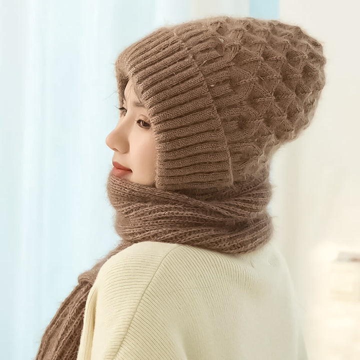 Marie-Claire™ | Warm and Elegant Beanie & Scarf Set