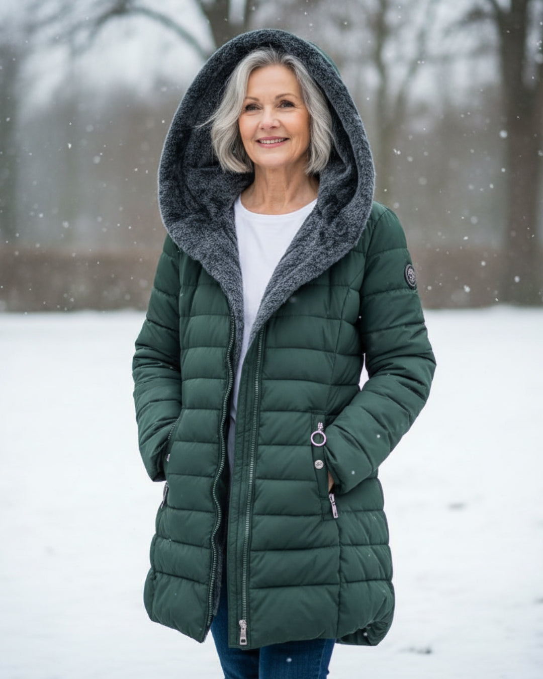 Emily™ | Fleece Lined Puffer Jacket