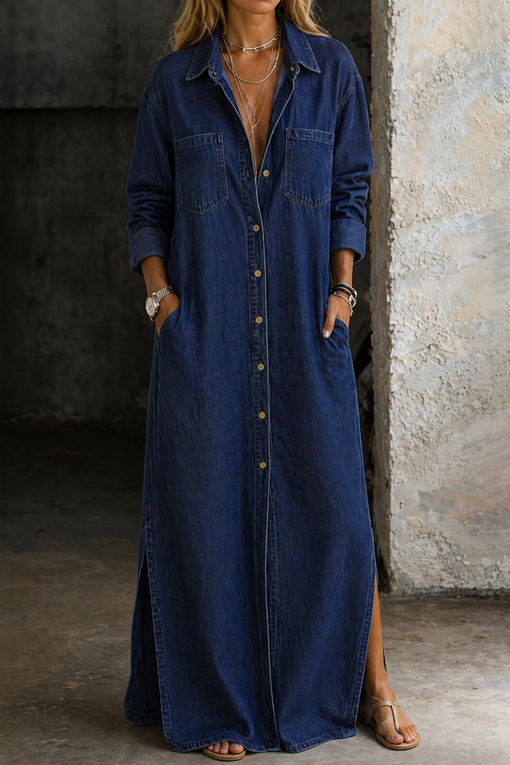 Delana™ | Button Down Dress