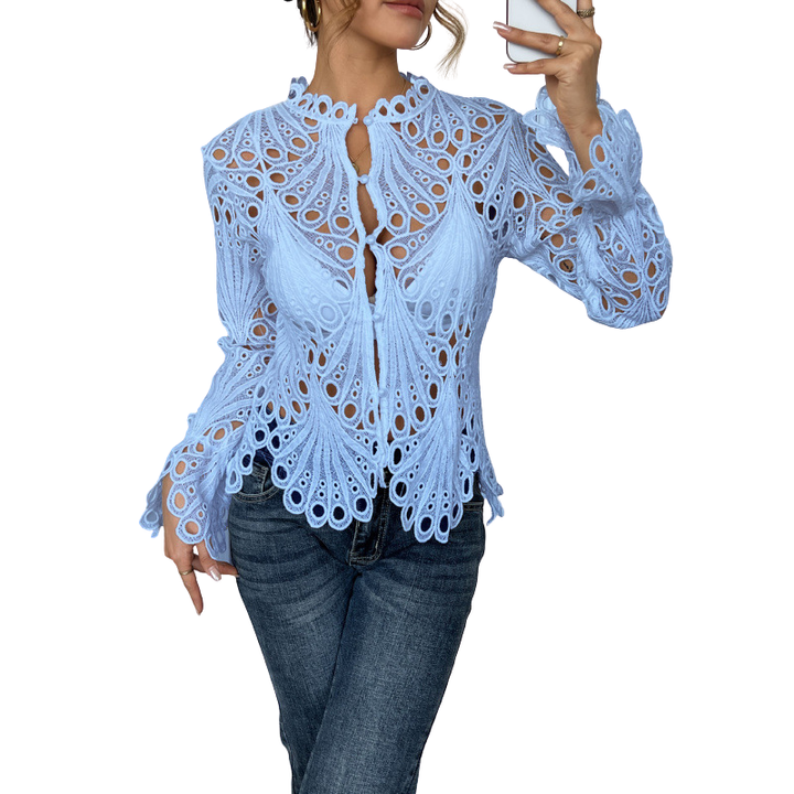 Isabella™ | Hollow Detail Blouse