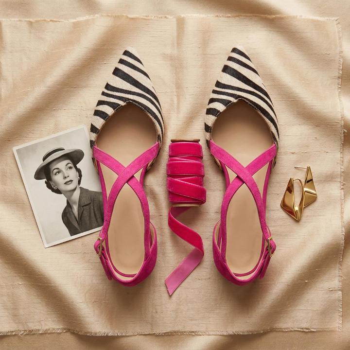 Lillian™ | Ballet Flats With Straps
