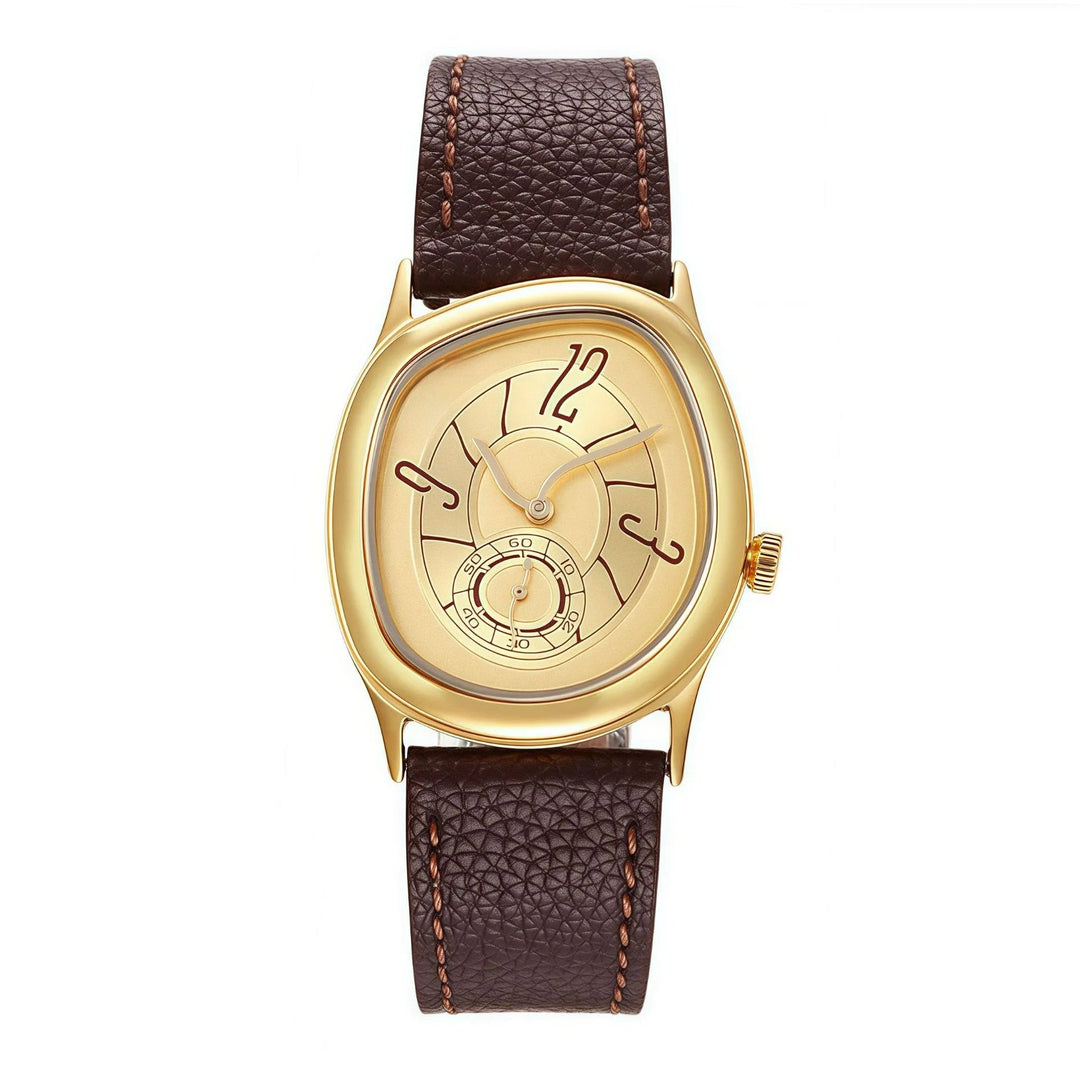 The Halden Curved Dial Timepiece