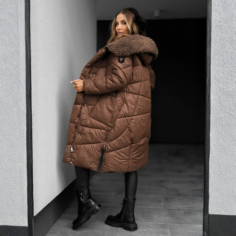 Marisol™ | Long Puffer Jacket with Hood
