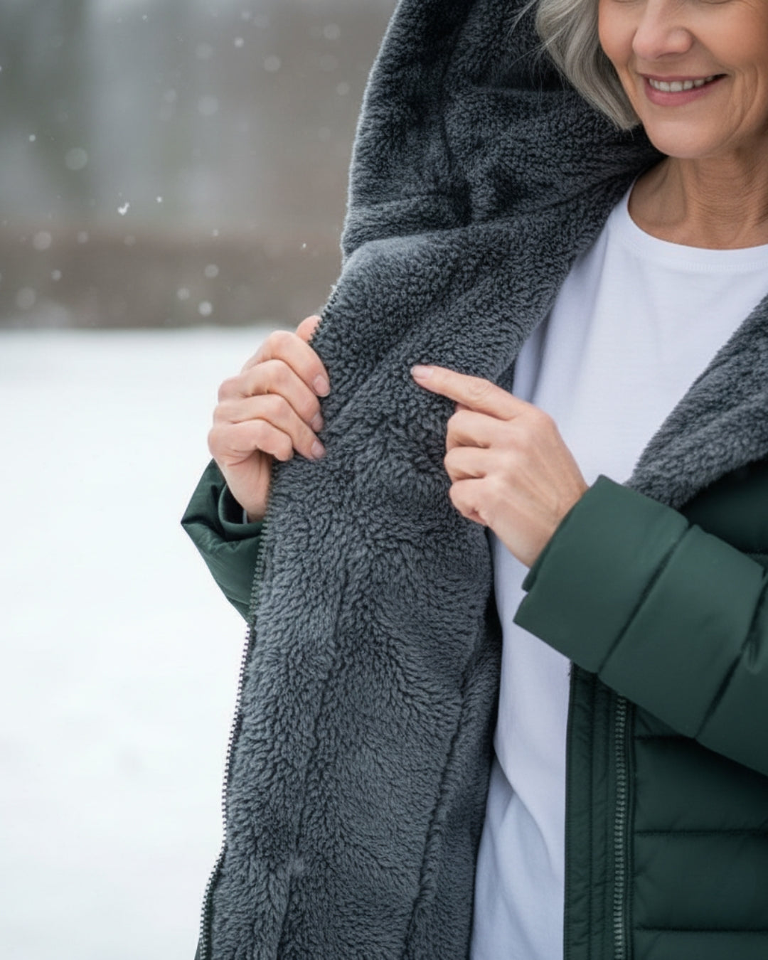 Emily™ | Fleece Lined Puffer Jacket