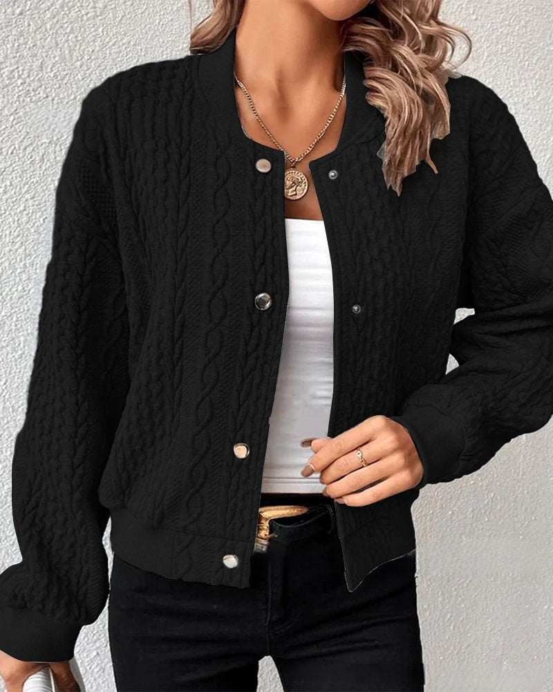 NOVARA™ | knit Bomber Jacket