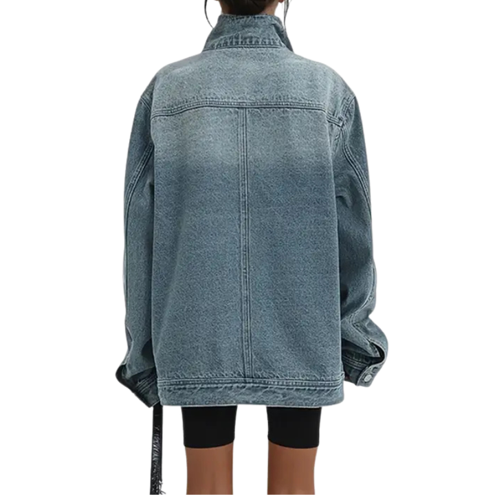 Lila™ | High Neck Asymmetric Jacket