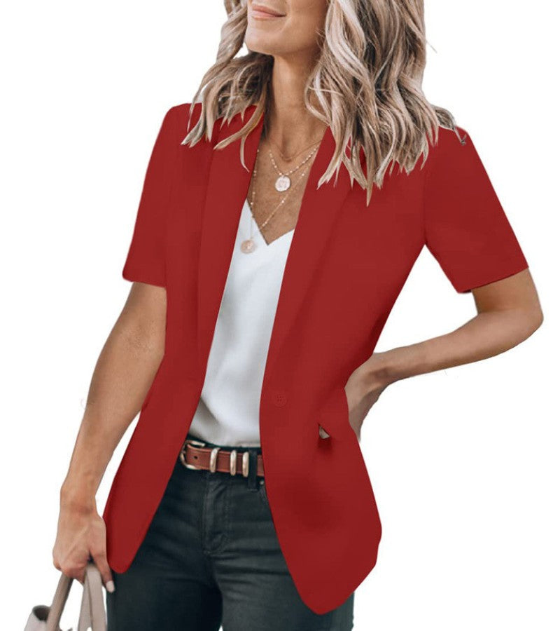 Sabella - Modern Short-Sleeve Blazer