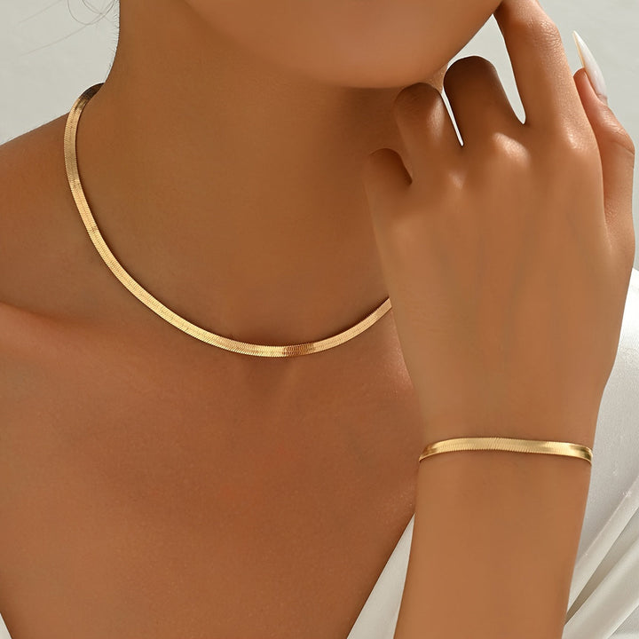Hélène™ – Elegant Timeless Minimalist Jewelry Set