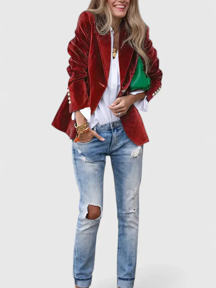 ROSEMARY™ – Elegant Classic Blazer for Women