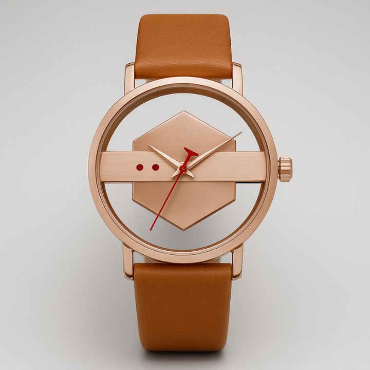 Obsidian Facet Timepiece
