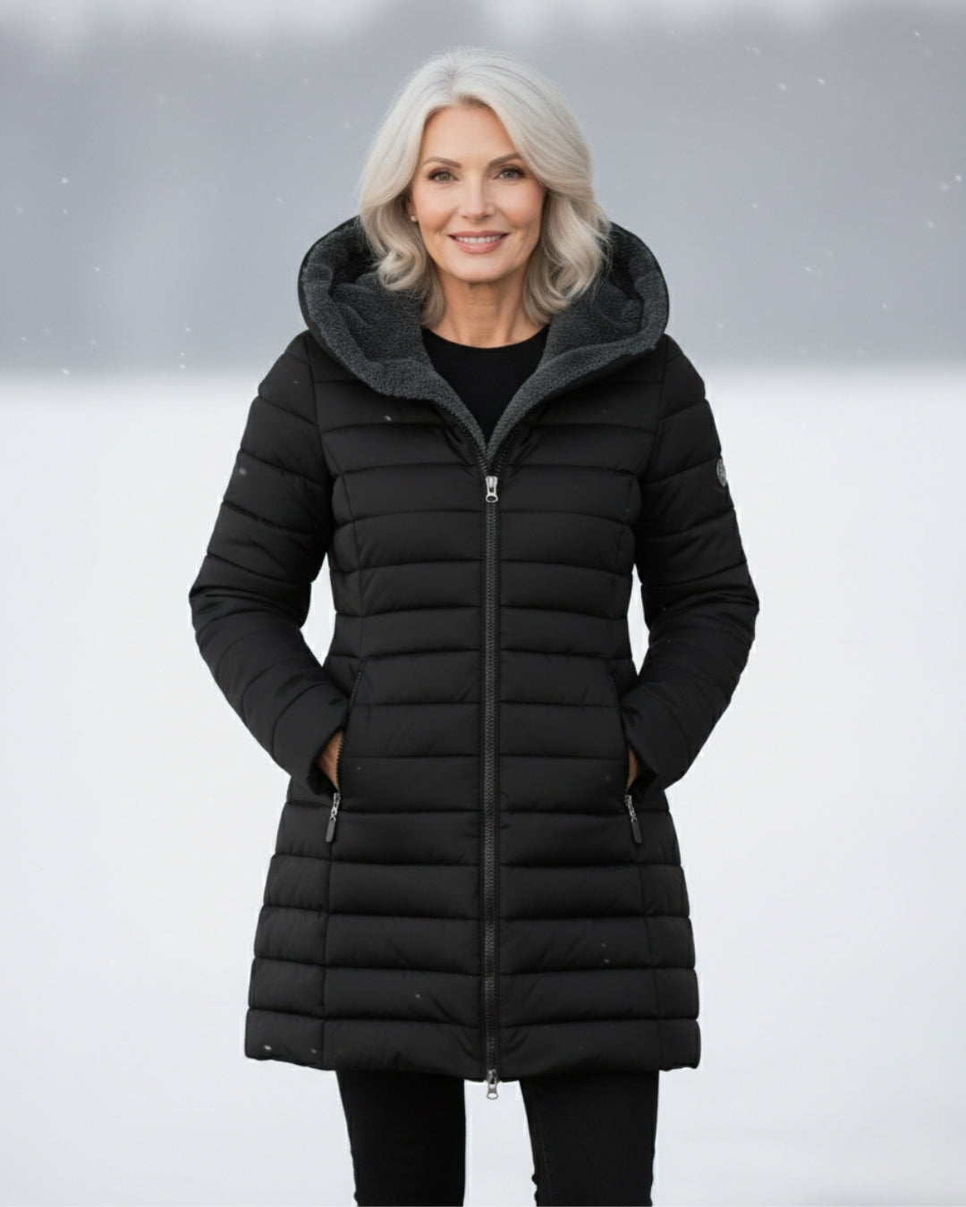 Emily™ | Fleece Lined Puffer Jacket