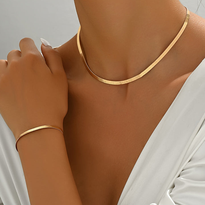 Hélène™ – Elegant Timeless Minimalist Jewelry Set