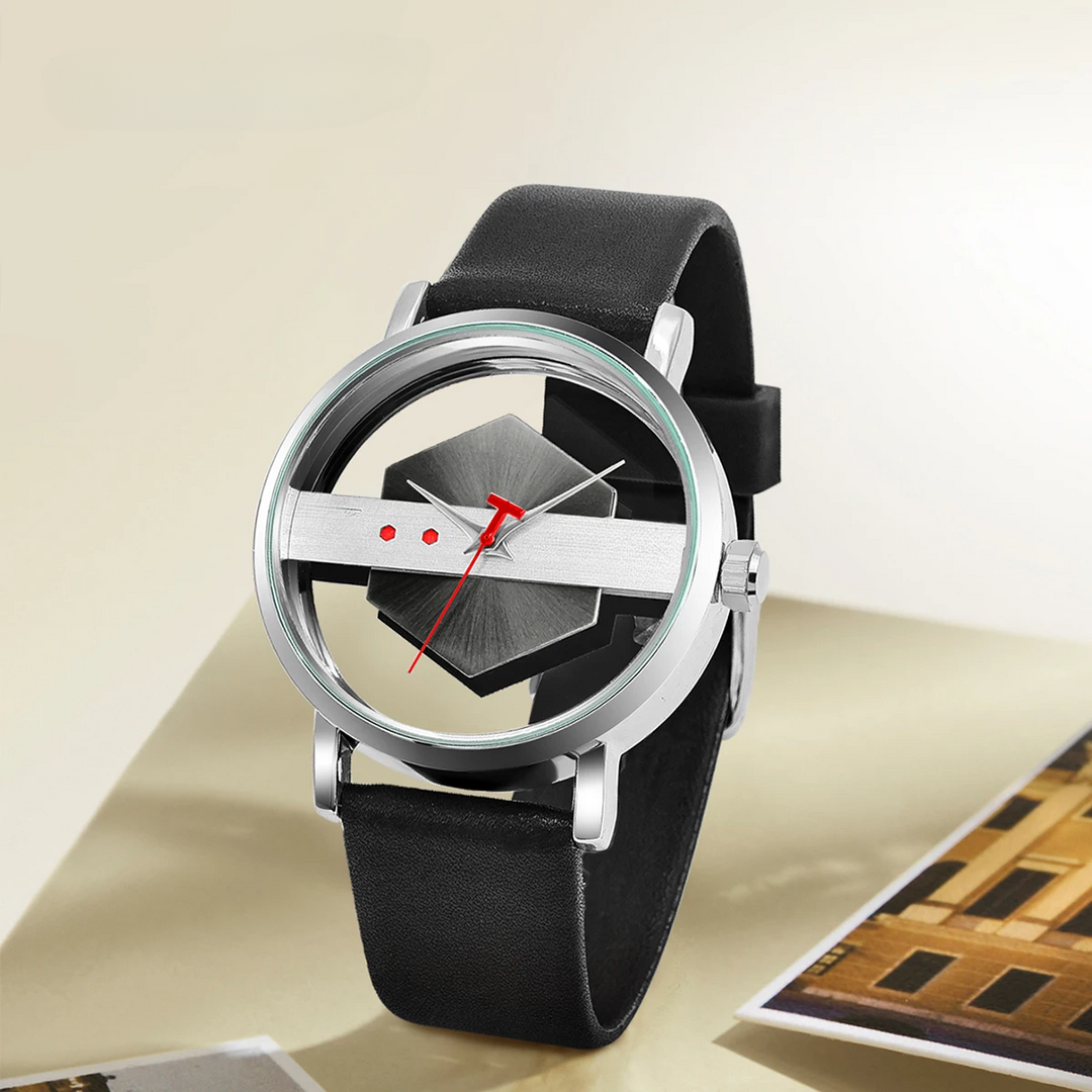Obsidian Facet Timepiece
