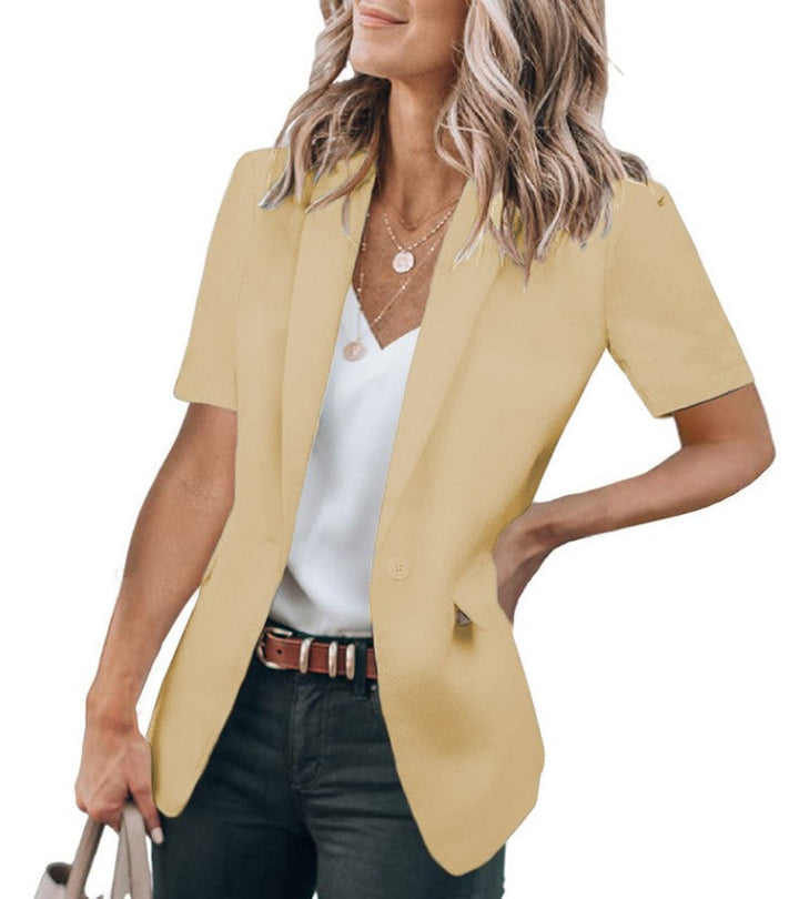 Sabella - Modern Short-Sleeve Blazer