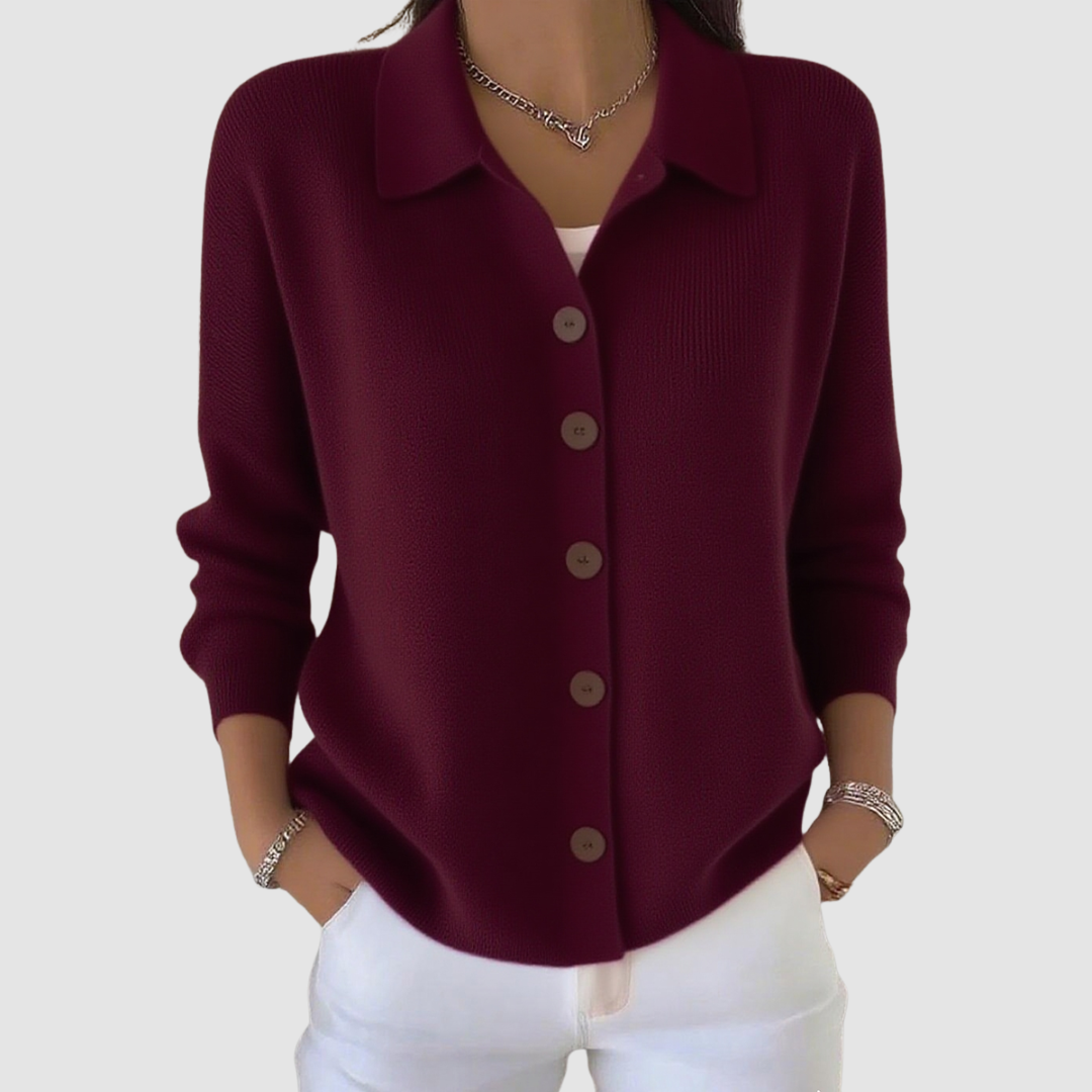 Jessica™ | Button-Up Knit Cardigan