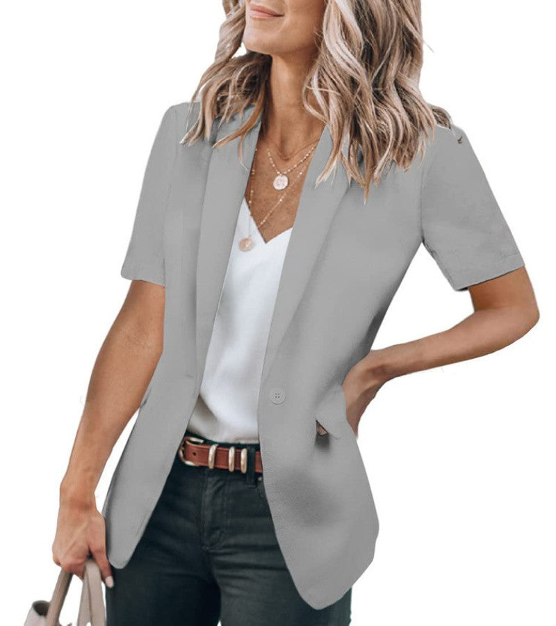 Sabella - Modern Short-Sleeve Blazer