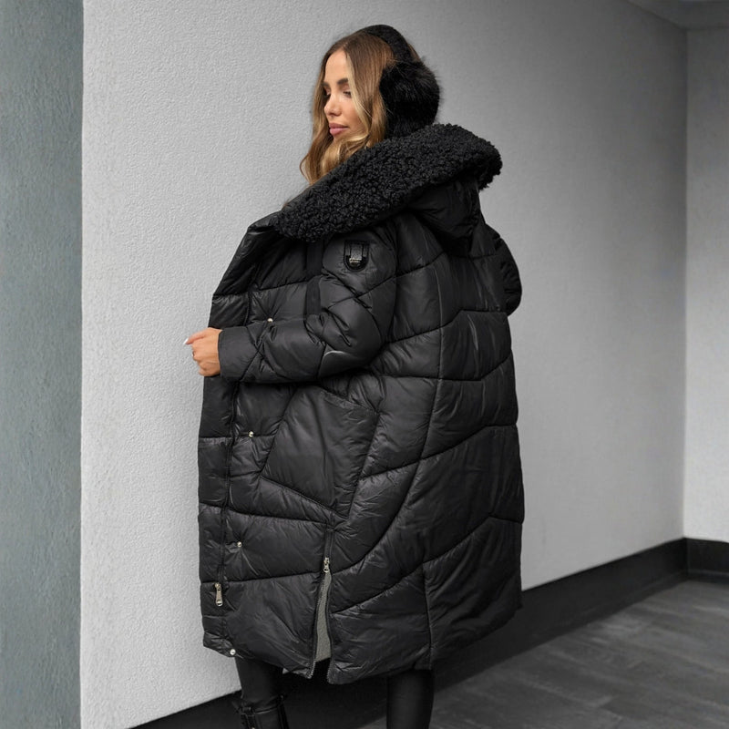 Marisol™ | Long Puffer Jacket with Hood