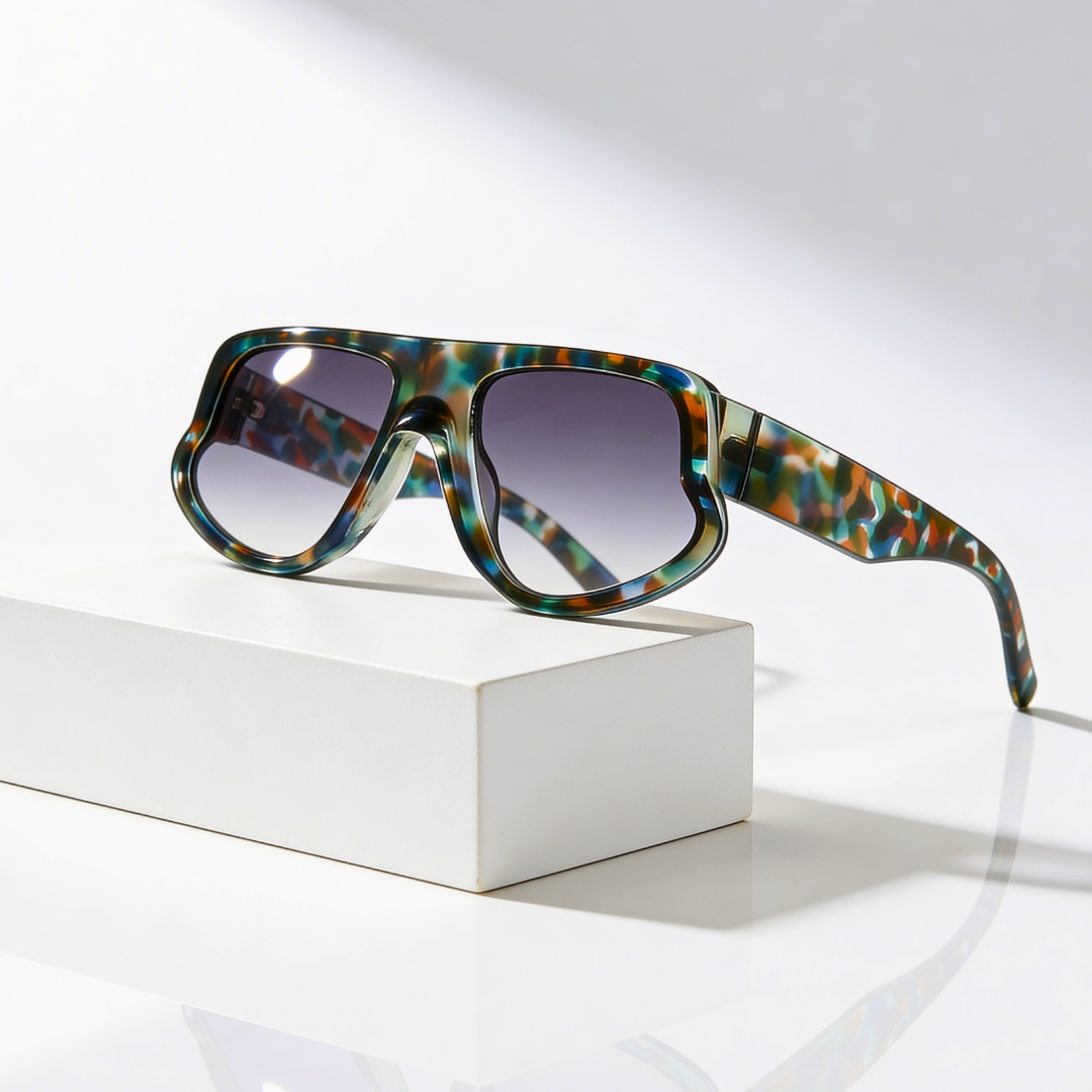 Maverick Oversized Shield Sunglasses