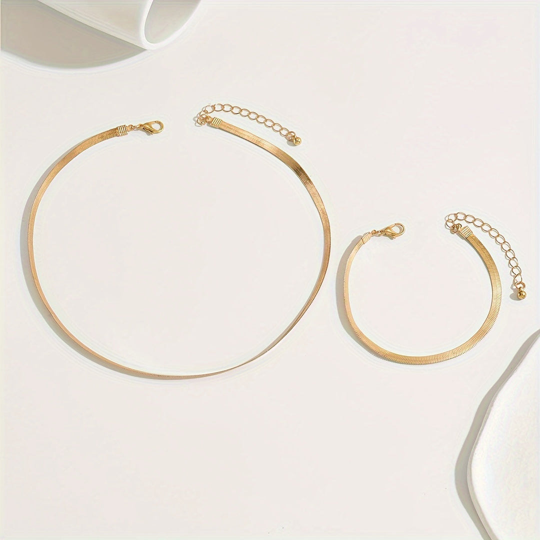 Hélène™ – Elegant Timeless Minimalist Jewelry Set