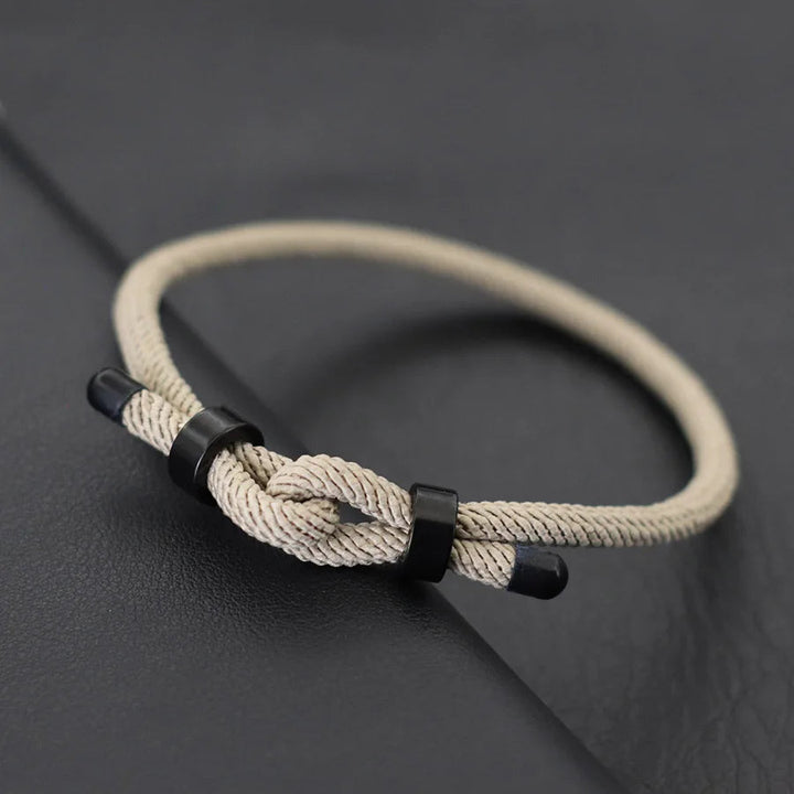 The Infinity Knot Cord Bracelet