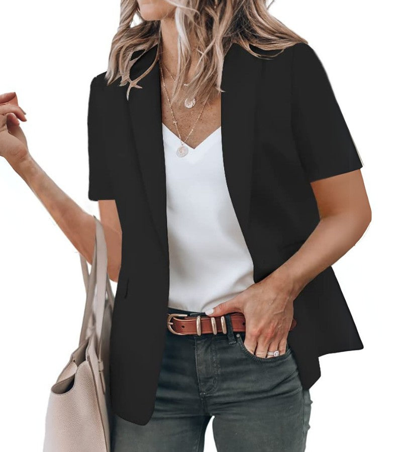 Sabella - Modern Short-Sleeve Blazer