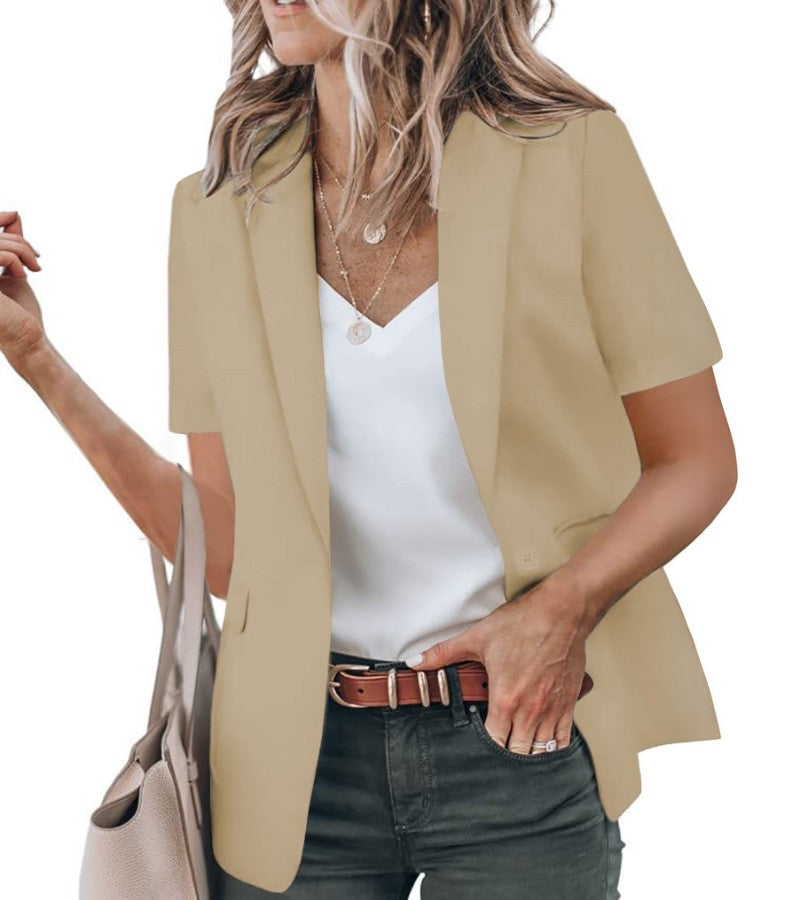 Sabella - Modern Short-Sleeve Blazer