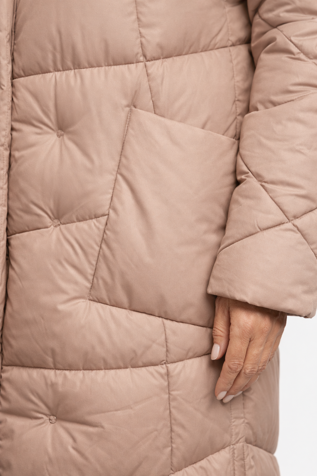 Naomi™ | Long Quilted Winter Coat