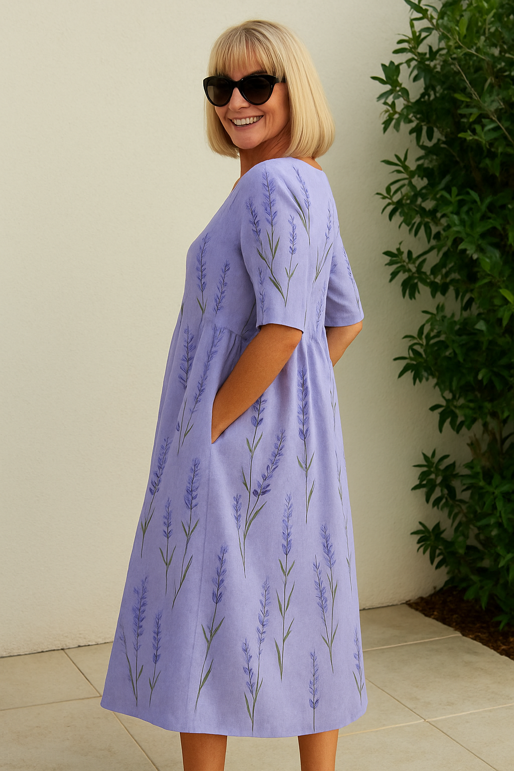 Eliza™ | Relaxed Midi Dress