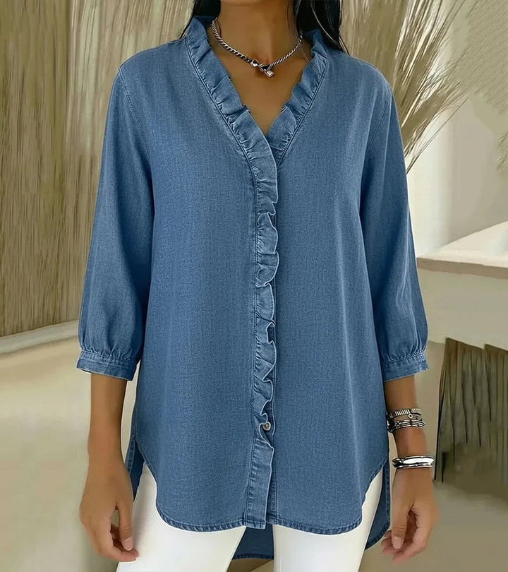 Lillian™ | Denim Blouse