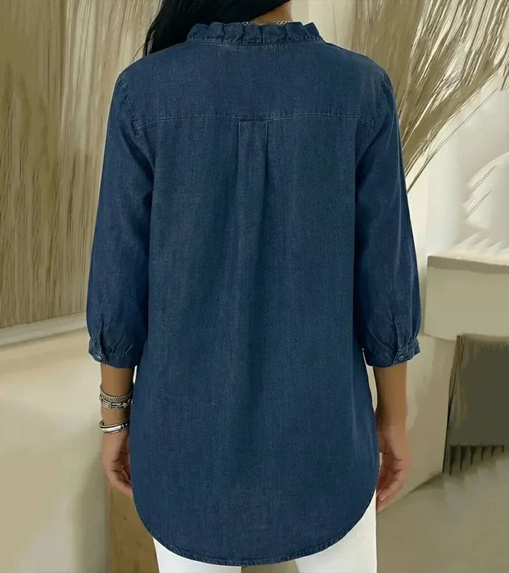 Lillian™ | Denim Blouse