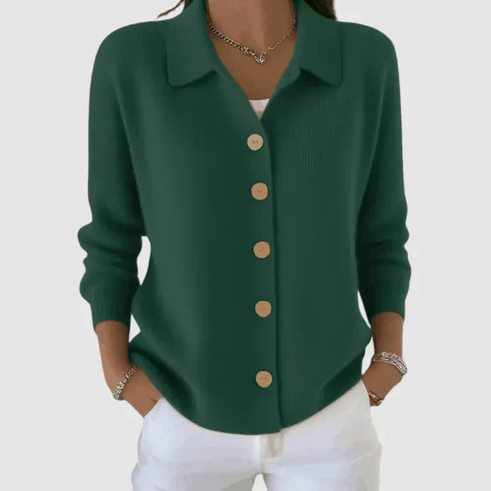 Jessica™ | Button-Up Knit Cardigan