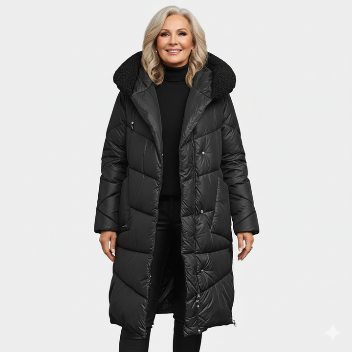 Naomi™ | Long Quilted Winter Coat