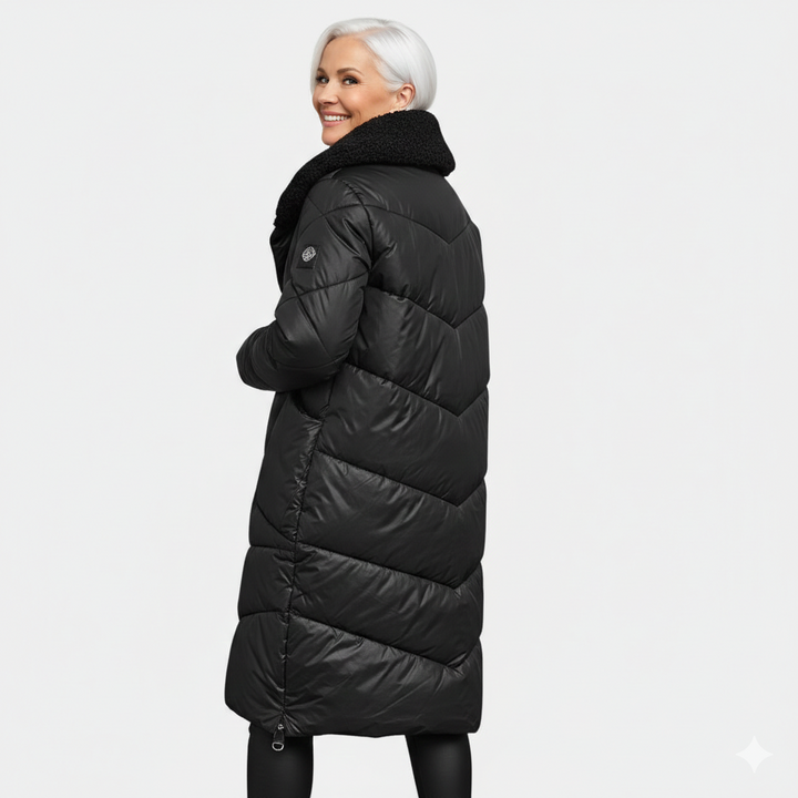 Naomi™ | Long Quilted Winter Coat