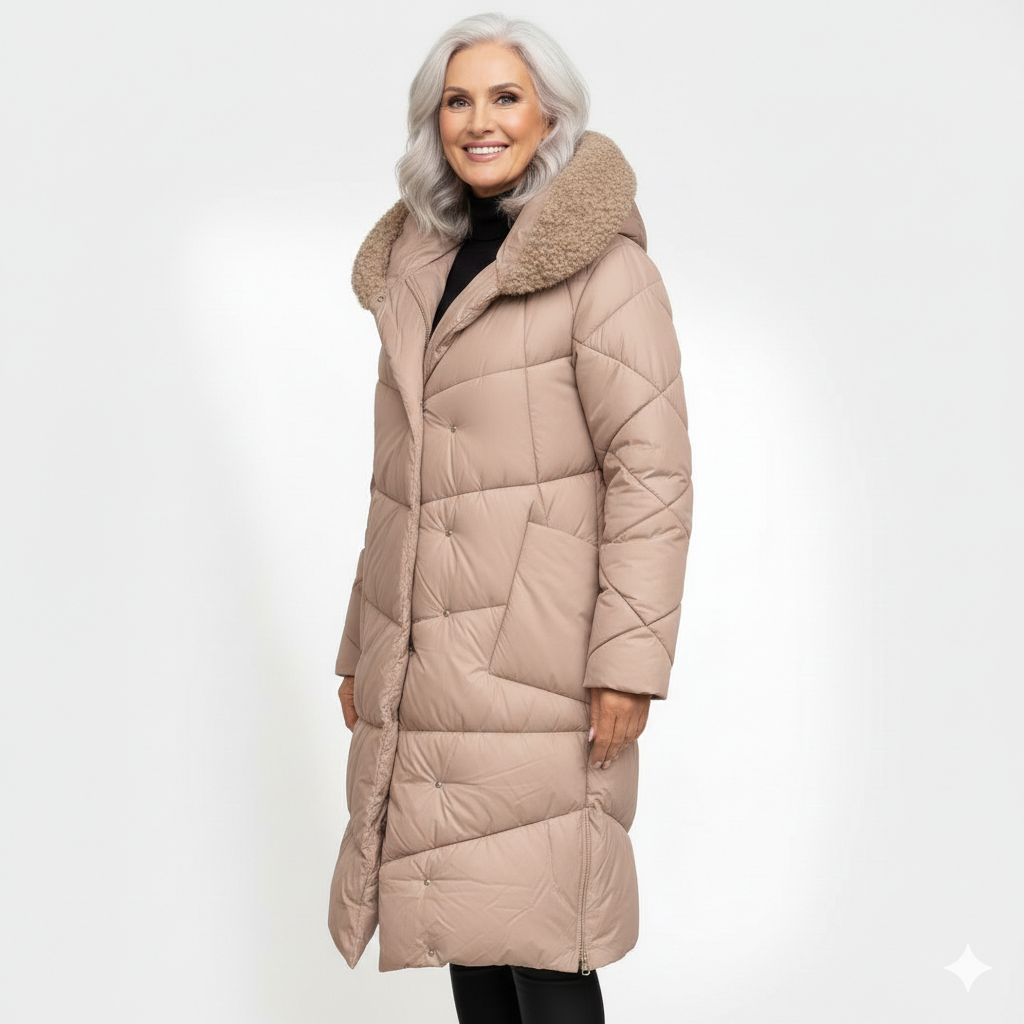 Naomi™ | Long Quilted Winter Coat