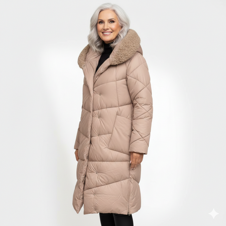 Naomi™ | Long Quilted Winter Coat