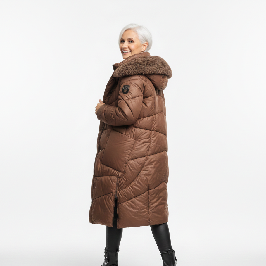 Naomi™ | Long Quilted Winter Coat