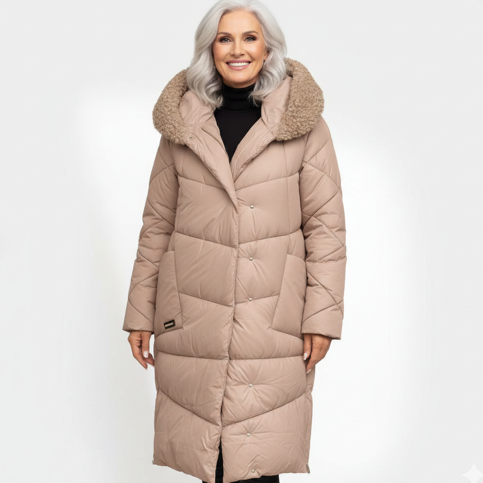 Naomi™ | Long Quilted Winter Coat
