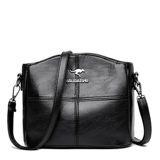 Charlotte™ | Embroidered Leather Tote And Crossbody Bag