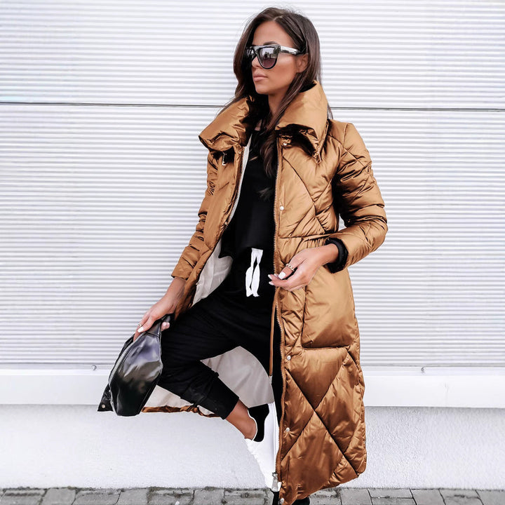 Elsa™ | Premium Long Puffer Coat