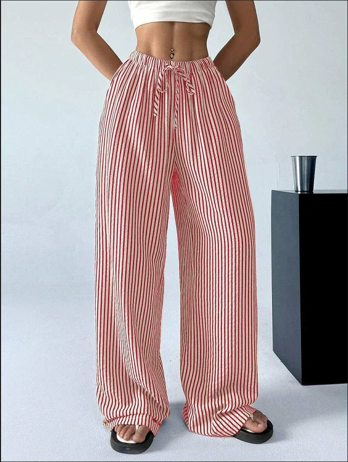 Emily™ | Striped Wide Leg Pants