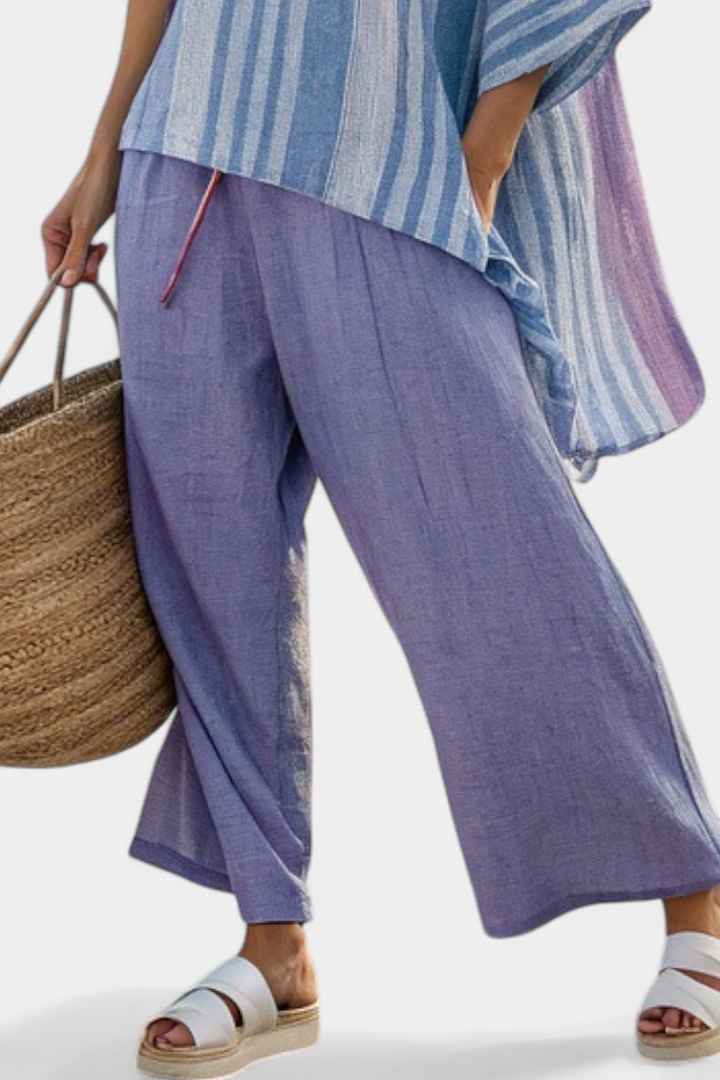 Zellora | Lavender Linen Set