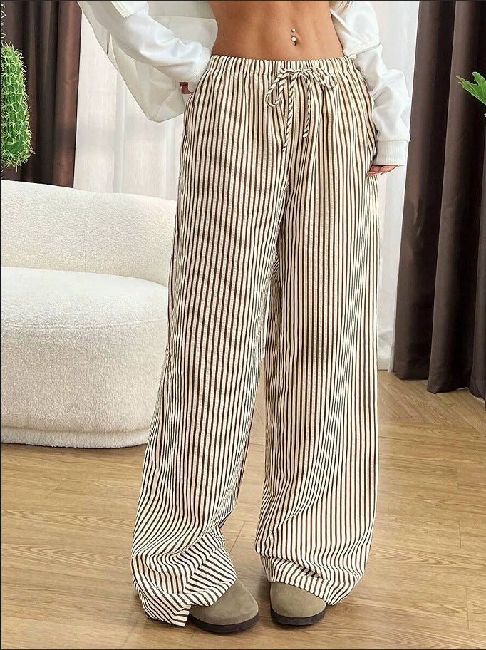 Emily™ | Striped Wide Leg Pants