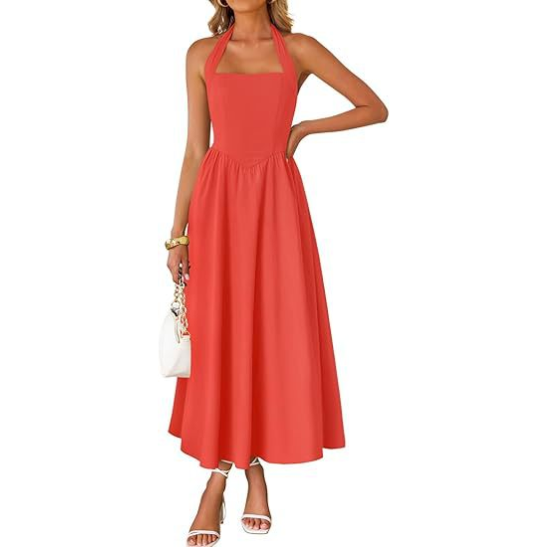 Madison™ | Sleeveless Halter Dress
