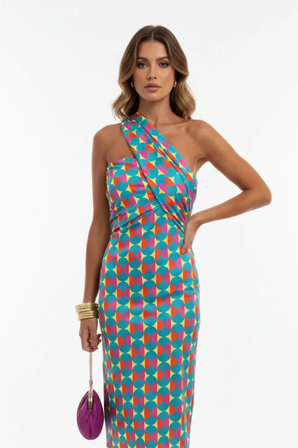 Irmgardi - Elegant Midi Dress