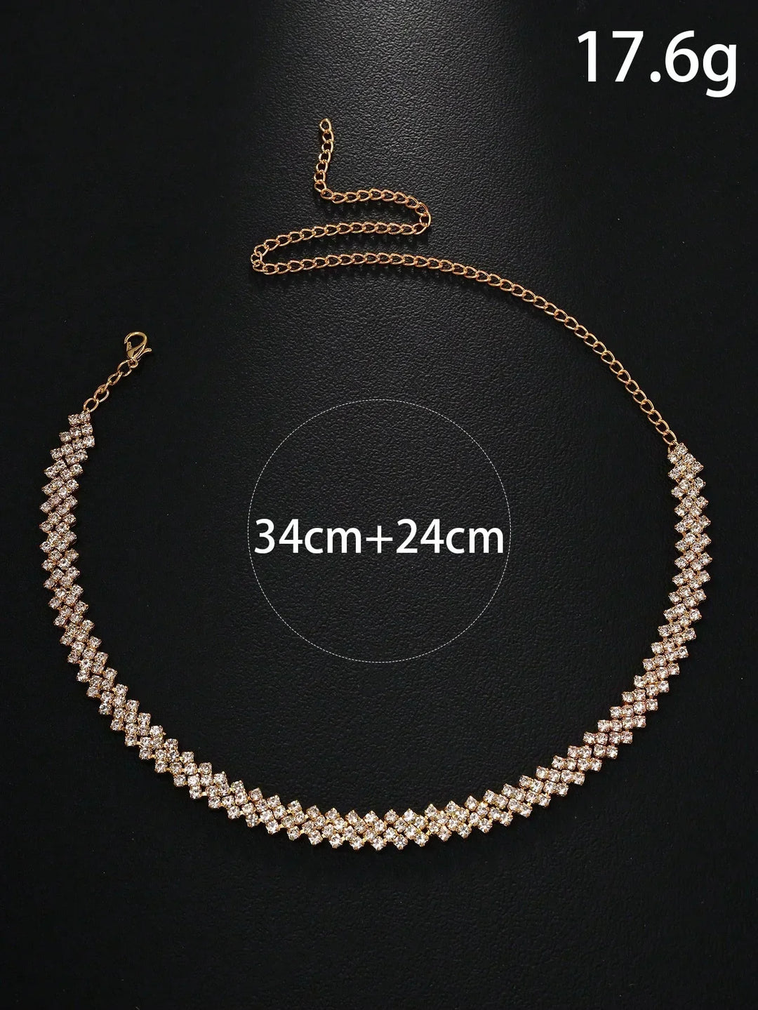 Elegant Rhinestone Necklace