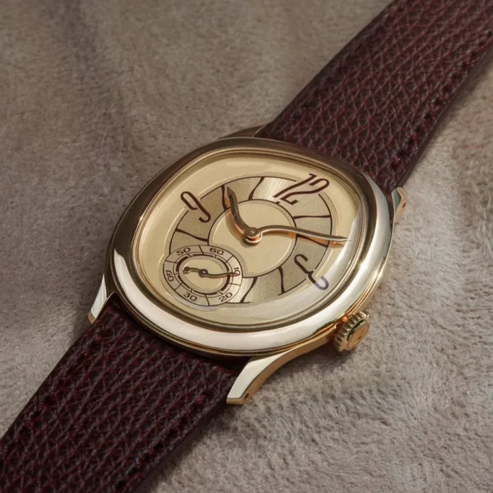 The Halden Curved Dial Timepiece