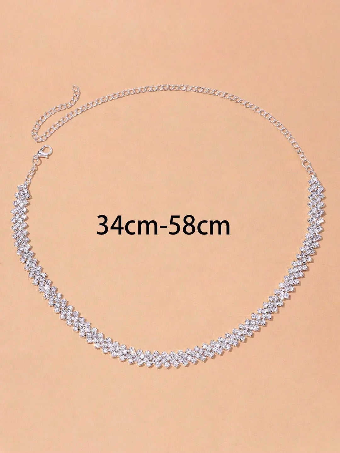 Elegant Rhinestone Necklace